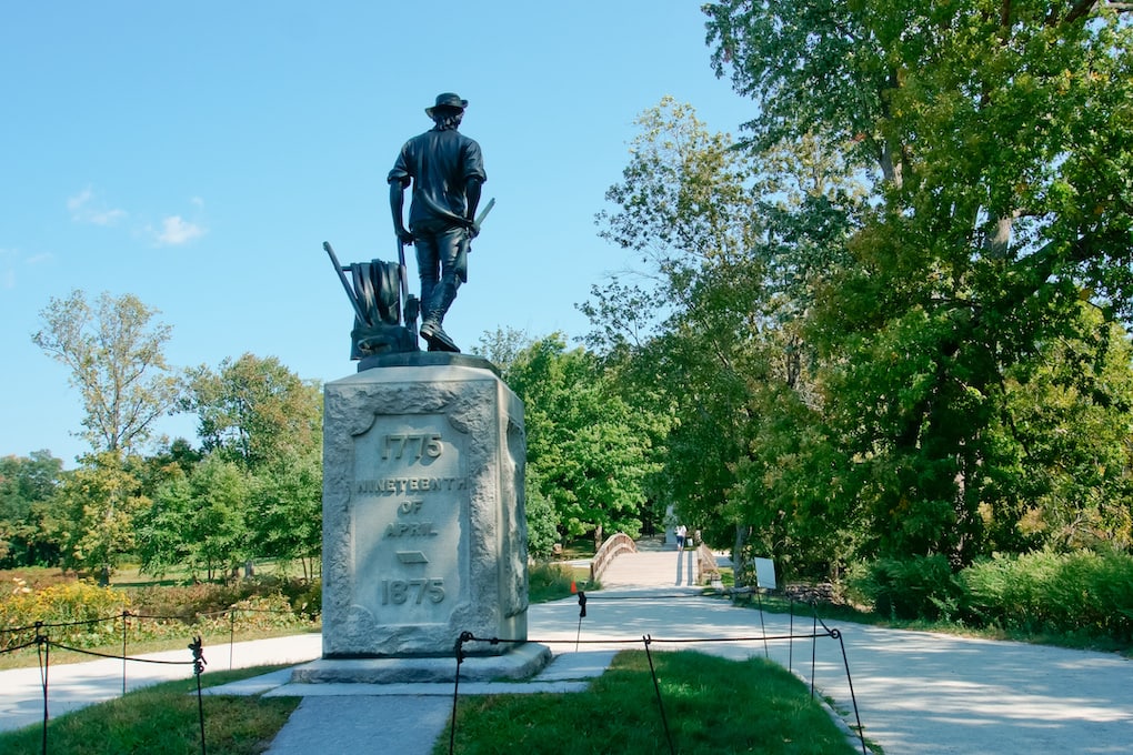 minute man national parks in concord, ma