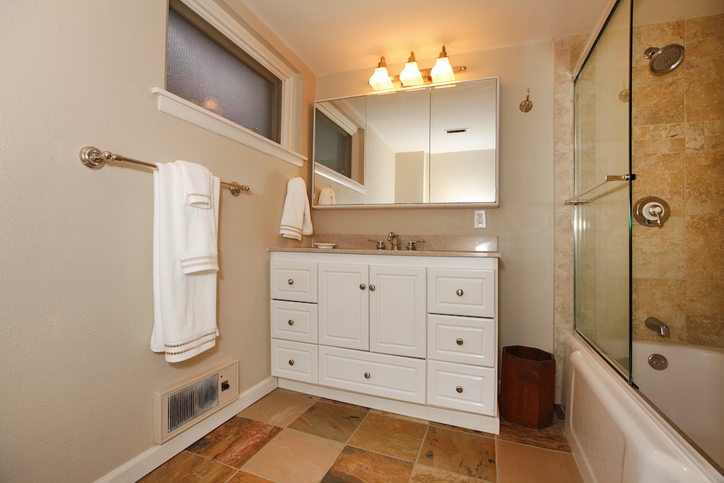 unfinished basement bathroom